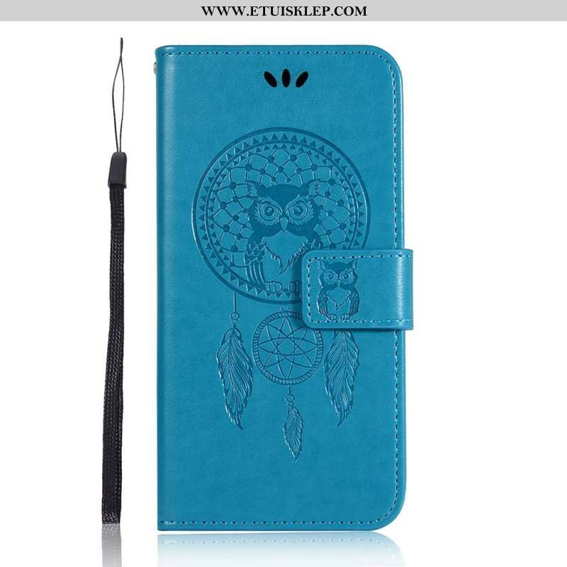 Obudowa Etui Na Telefon do Samsung Galaxy A13 5G / A04s Efekt Skóry Dream Catcher Sowa